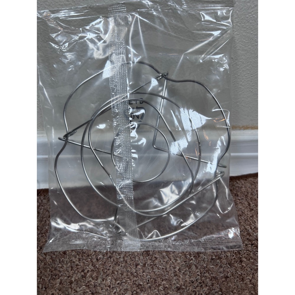 Instant Pot Steamer Rack Trivet Silver Round 7‎ IN Metal Footed Cooling Rack NEW